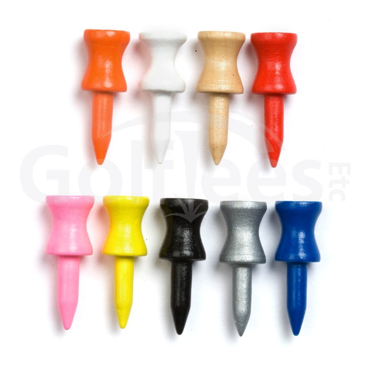 Golf Tees Etc 1 1/4" Step Down Tees Pack of 100