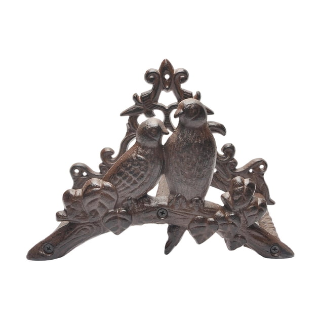 vortess Garden Hose Holder Wall Mount Decorative Hose Rack for Backyard Outdoor Lawn Bird