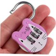 thumbnail image 2 of Multifunctional combination locks, weatherproof, for travel cabinets and luggage, cutresistant, compact and portable, 4 pieces., 2 of 5
