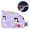 Purple, variant on Under 7$ Hot Sales Summer Sales Fashion Printed Button Work Hat Casual Uni Scrub Cap Purple One Size