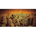 thumbnail image 2 of Casey, Julia 14x9 Black Ornate Wood Framed with Double Matting Museum Art Print Titled - Remembering New York, 2 of 4