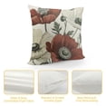 thumbnail image 4 of Qinduosi Vintage Flower Pillow Covers Inch Rustic Floral Botanical Pattern Throw Pillow Covers Set of  Farmhouse Pillowcases  Linen Cushion Covers for Couch Bed Sofa Chair Indoor Outdoor Decor, 4 of 5