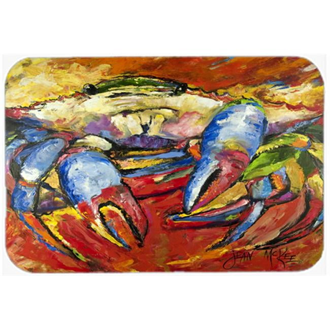 Large Carolines Treasures LH9502LCB Dachshund with English Union Jack British Flag Glass Cutting Board Multicolor