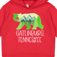 thumbnail image 3 of Inktastic Gatlinburg, Tennessee Mountains and Bear Shape Toddler Hoodie, 3 of 4