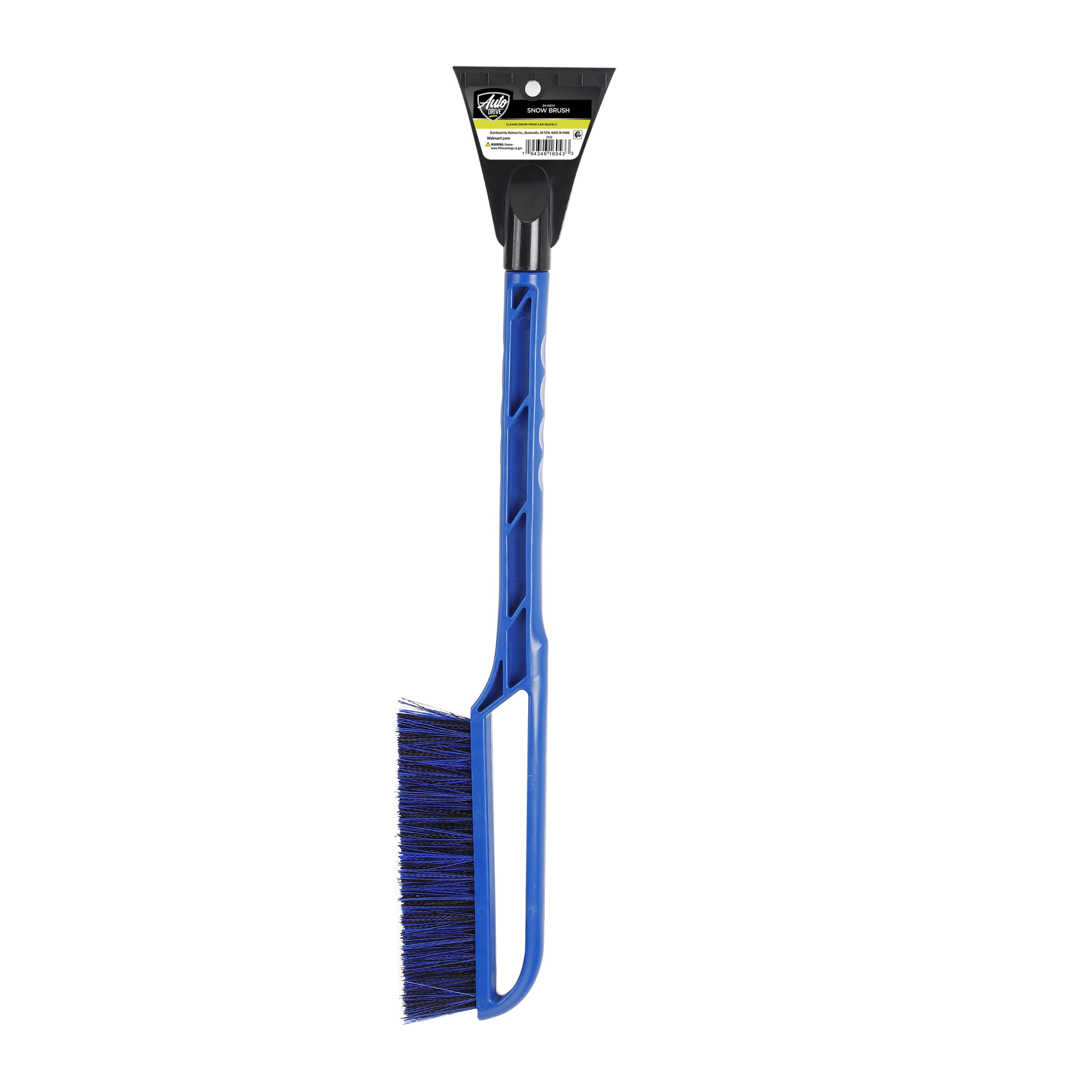 (2 pack) Auto Drive 24" Snow Brush & Ice Scraper, Blue, 1-Piece for Cars & Trucks