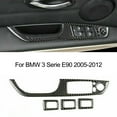 thumbnail image 2 of Carbon Fiber Door Glass Switch Button Cover For Bmw 3 Series E90 2005-2012, 2 of 6