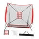thumbnail image 2 of Red de béisbol de 83 x 83 pulgadas, ideal para entrenamiento profesional, lanzamiento de sóftbol, fildeo, césped, patio, parque de juegos., 2 of 8