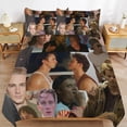 thumbnail image 1 of Outer banks Simple Design Cozy Touch Lightweight Sleep Essentials Duvet Cover Sets for Home Comfort, 1 of 5