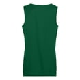 thumbnail image 3 of Augusta Sportswear CDA8 Women's Reversible Wicking Tank, X-Large, Dark Green/White, 3 of 5