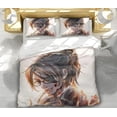 thumbnail image 2 of Ensemble de Literie 3 Pcs avec Housse de Couette et Taie d'Oreiller, 2 of 5