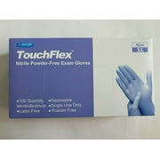 Touchflex Nitrile exam gloves, XL, Violet