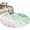 Green, variant on Ombre Brown Blue 2'x6' Runner Rugs for Hallway Kitchen Bedside Non Slip Washable, Summer Coastal Ocean Sea Beach Wave Entryway Rug Runners with Rubber Backing, Long Carpet Runner for Laundry Room