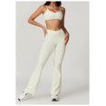 thumbnail image 3 of Conjuntos de entrenamiento for mujer, 2 piezas, sujetador deportivo, camiseta sin mangas, polainas de cintura alta, gimnasio, yoga, ropa activa, camiseta de entrenamiento for mujer, 3 of 7