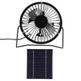 thumbnail image 4 of Ventilador Solar Al Aire Libre, Ventilador de Paneles Solares USB Salida de Energía Solar Ampliamento Utilizada para Caminar para acampar para pescar, 4 of 7