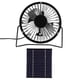 thumbnail image 4 of Ventilador Solar Al Aire Libre, Ventilador de Paneles Solares USB Salida de Energía Solar Ampliamento Utilizada para Caminar para acampar para pescar, 4 of 7