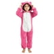 thumbnail image 2 of Mono de manga larga con capucha para niñas, pijama informal de invierno cálido, ropa de dormir para mujer, pantalones de terciopelo ártico de doble cara, 2 of 6