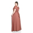 thumbnail image 3 of Vestido de noche multiformas Roman Fashion /Tallas Extras, 2001 (Chedron) cafe 36, 3 of 6