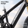 thumbnail image 6 of RUNDEER 20'' Electric Bike for Age 6-13, Kids Ebike, 250W, 48V/20Ah, 20MPH, 32 Miles Range, 2849 by TÜV Certificated, Black, 6 of 9