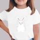 thumbnail image 3 of Manga Corta Crop Top para Niños Niños Pascua Impresa Gráfica Tee Cuello Redondo Casual Versátil 3-14 Años, 3 of 5