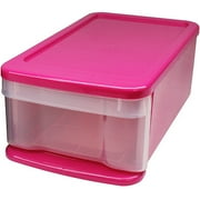 Small Stacking Drawer, Pink - Set Of 6
