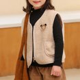 thumbnail image 5 of Huowey Baby Vests For Fall Wear Children Clothing Fashion Plus Thick Vest For Coat For Baby Birthday Dailywear, 2-3 Years, 5 of 7