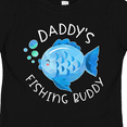 thumbnail image 4 of Inktastic Daddy's Fishing Buddy with Cute Blue Fish Boys or Girls Toddler T-Shirt, 4 of 5