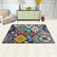 thumbnail image 3 of Coolnut 31x 20 Inch Area Rug, Carpet Ottoman Motifs Doormat for Hardwood Floor Entrance Living Room Bedroom 2'7" x 1'8", 3 of 6