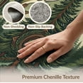 thumbnail image 6 of ODIKA 4'x6' Washable Area Rug Vintage Outdoorsman Border Theme Trout Lure Cabin Fishing Fish Refined for Bedroom, Reading Nook, Pet Friendly & Non-Shedding, 6 of 7