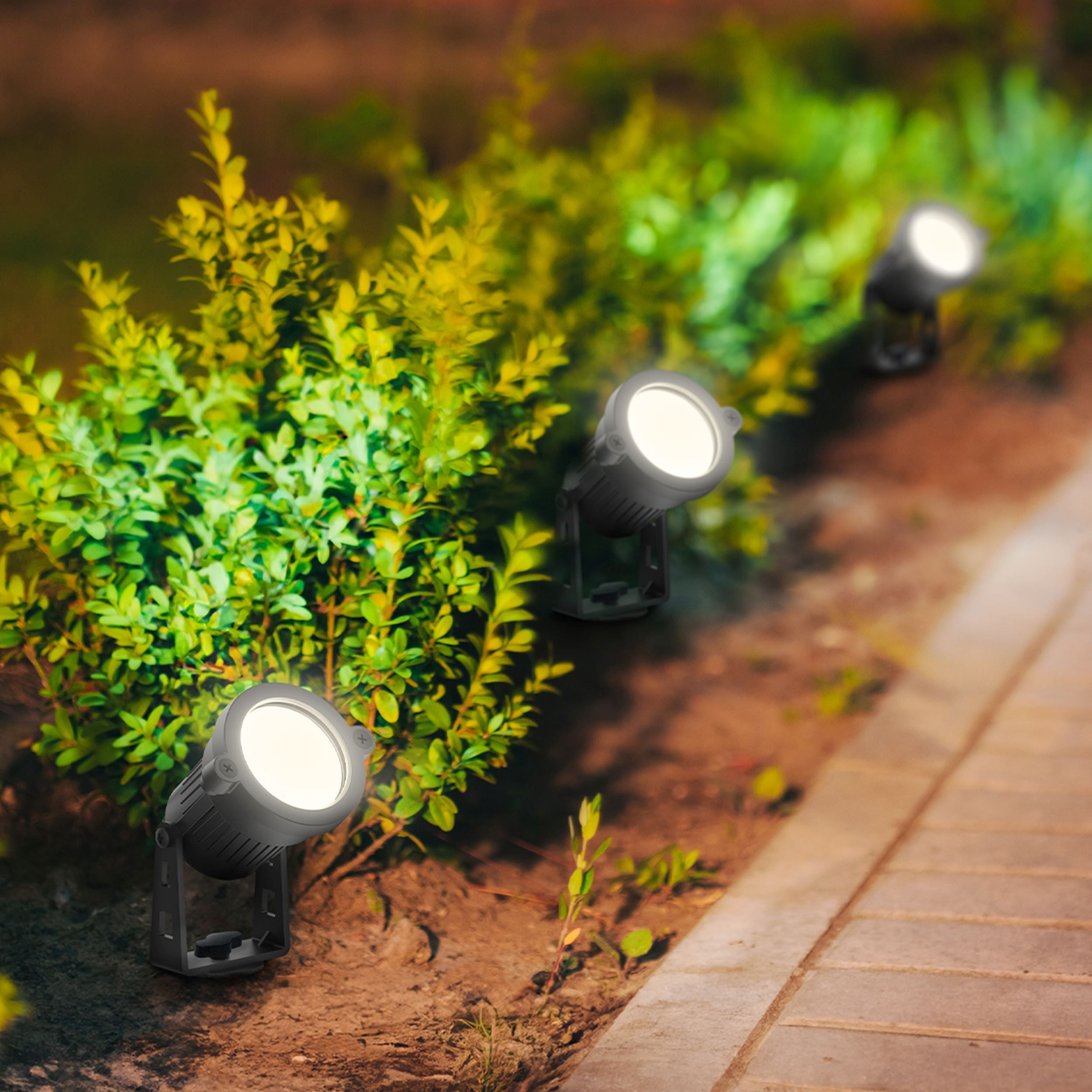 Feit Electric Smart Color Changing and Tunable White Spot lights (2-Pack)