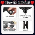 thumbnail image 7 of Wowhub Welcome Home Balloons Banner, Black Welcome Home Letter  with Red Heart, Housewarming Decorations for Family Homecoming, Loved Ones Return, Real Estate Open House Party Decor, 7 of 7