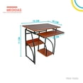 thumbnail image 2 of Escritorio Minimalista Tubular Estudiantil Infantil Hogar cafe 6.49 pulg Pido Todo EPC01WH-C1, 2 of 7