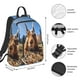 thumbnail image 2 of Disketp Close-Up Curious Squirrel Mochila Ligera e Impermeable, Mochila de Día Resistente para Viajes, Senderismo y Uso Diario para Hombre y Mujer, 2 of 7