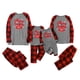 thumbnail image 1 of Pijamas Navideños Para La Familia Trajes A Juego Conjunto Cálido Impreso Ropa Para El Hogar Conjunto de Mamá de Dos Piezas Odeerbi ODB189352, 1 of 6