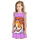 thumbnail image 1 of Fotbe Corgi In Sushi Roll Vestido de Dormir para Niñas de 3 a 10 Años, Mangas Cortas, Estilo Princesa, Pijama Camisón con Mangas Voladas-X-Large, 1 of 6