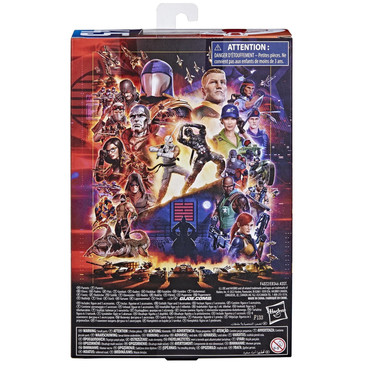 G.I. Joe Classified Series, figurine Tomax Paoli 44 de collection avec accessoires multiples, emballage spécial