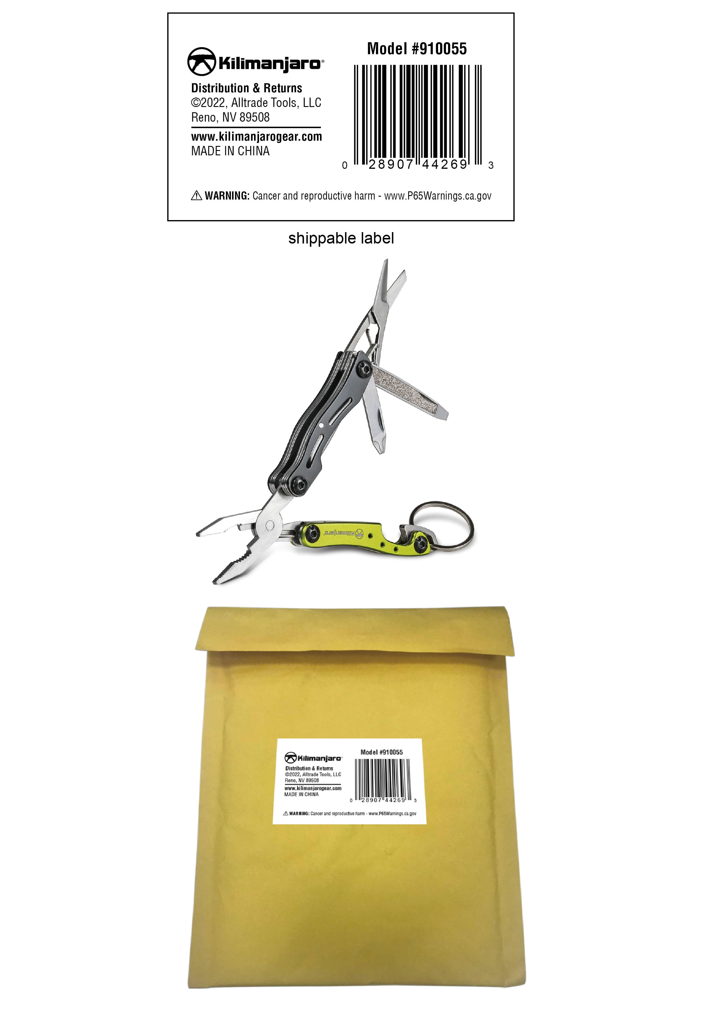 Kilimanjaro 9-in-1 Multi-Tool (Ascend) - 910055