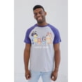 thumbnail image 2 of Camiseta Bluey Bingo Dad para hombre azul talla S, 2 of 6