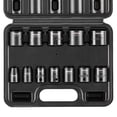 thumbnail image 1 of Juego de enchufes VEVOR 3/8 Drive Impact de 12 piezas SAE 5/16-1 con funda, 1 of 7