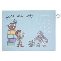 NoJo Disney Toy Story Play All Day Milestone Baby Blanket