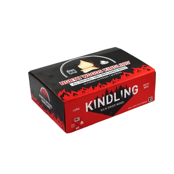 Fire Starter Sticks North Woods Kindling, 3,2 kg, secado al horno, 60 unidades