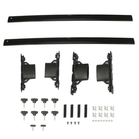 ECCPP Roof Rack Crossbars w/Side Rails fit for Toyota Highlander 2008-2013 Rooftop Luggage Canoe Kayak Carrier Rack - 4Pcs Cargo Carrier System