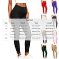 thumbnail image 3 of Admvng Pants for Women Solid Casual Stretchy Workout Yoga Trousers, 3 of 7