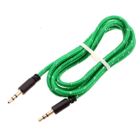 3.5mm Aux Cable Adapter Car Stereo Aux-in Audio Cord Speaker Jack Wire P9G for iPad 10.2 (2020) - ASUS ROG Phone 5 2 Google Nexus 2 7 ZenFone 6 - Barnes & Noble NOOK HD Plus Color
