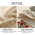 thumbnail image 4 of Mantel ISAENNE Designer de lino vintage con estampado floral, 140 cm, 4 of 8