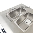 thumbnail image 3 of Machine Commerciale de Crème Glacée Molle à 3 Saveurs avec Écran LCD 110 V, 3 of 15