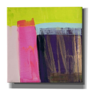 Epic Graffiti 'With View' by Cathe Hendrick, Giclee Canvas Wall Art, 26"x26"