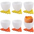 thumbnail image 1 of Animated Egg Cups 6 Pieces Brunch Egg Cup Egg Cup Personal C, 1 of 5