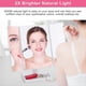 thumbnail image 3 of Trifold Makeup Mirror with 22 LED Light,10X/3X/2X Magnification,White, 3 of 5