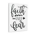 thumbnail image 2 of Scripture Walls Psalm 23:4 Faith Over Fear Bible Verse Canvas Christian Wall Art Ready to Hang Unframed, 2 of 18