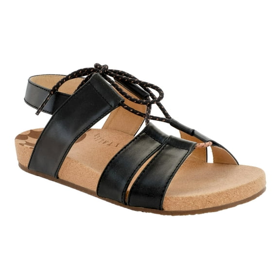 REVITALIGN Women's Adele Sandal, Black, 6